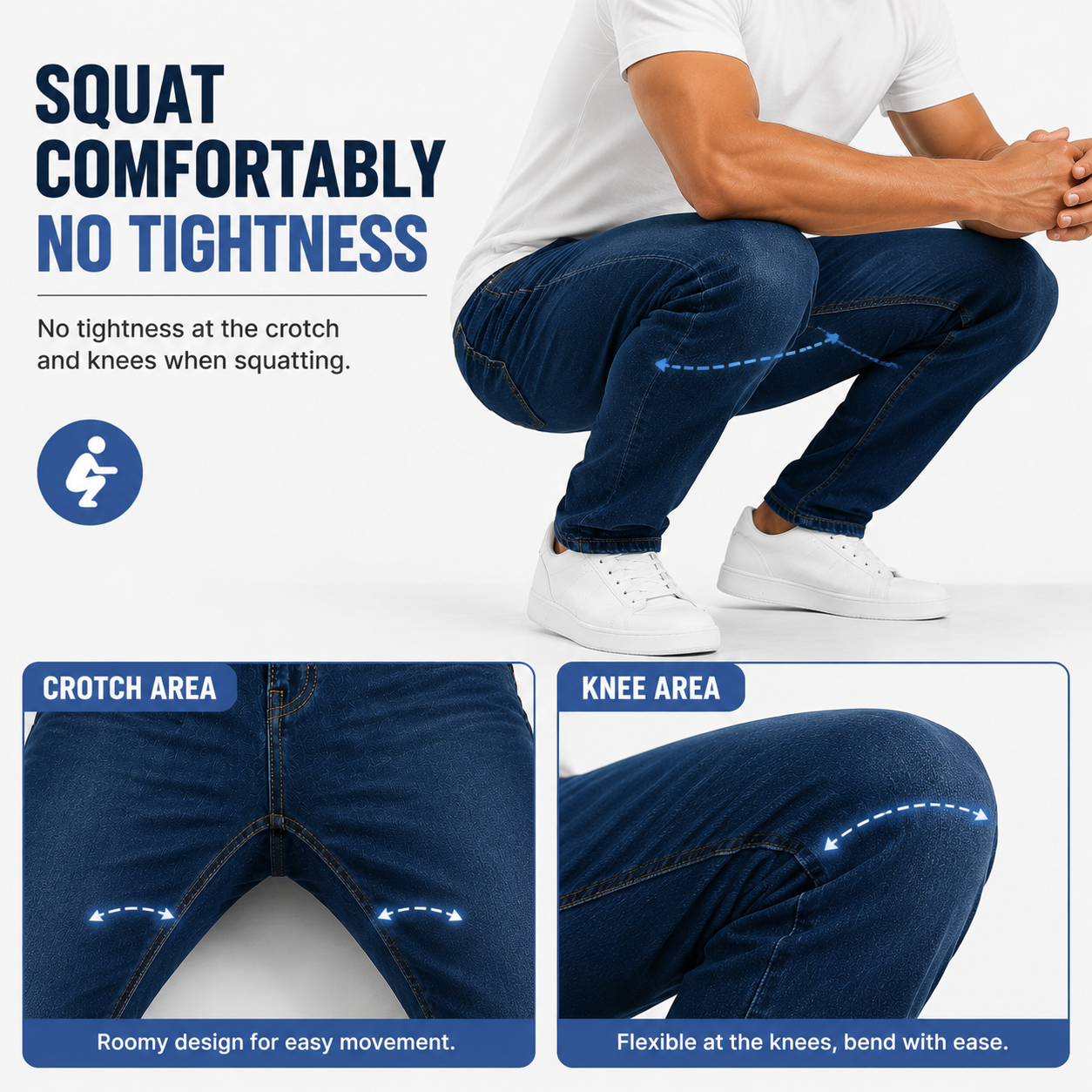 FLEX STRAIGHT JEANS — COMFORT MEETS STYLE 👖